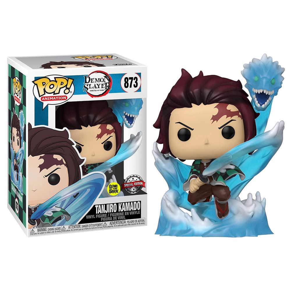 Pop! Animation - Demon Slayer - Tanjiro Kamado - #873 - Glow In The Dark & SPECIAL Edition - Hobby Champion Inc