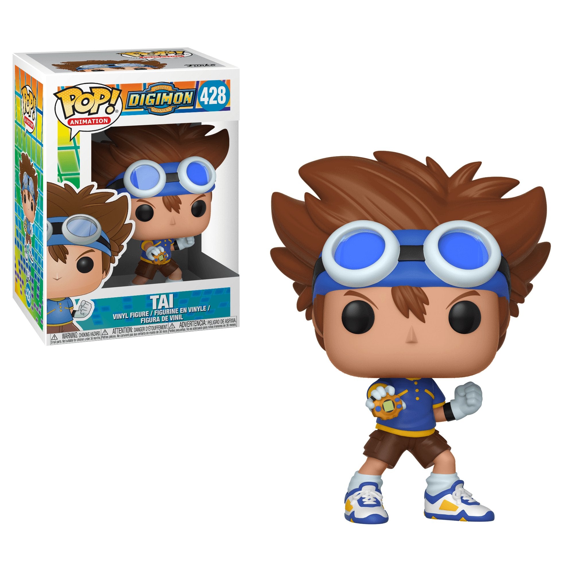 Pop! Animation - Digimon - Tai - #428 Funko 889698328180