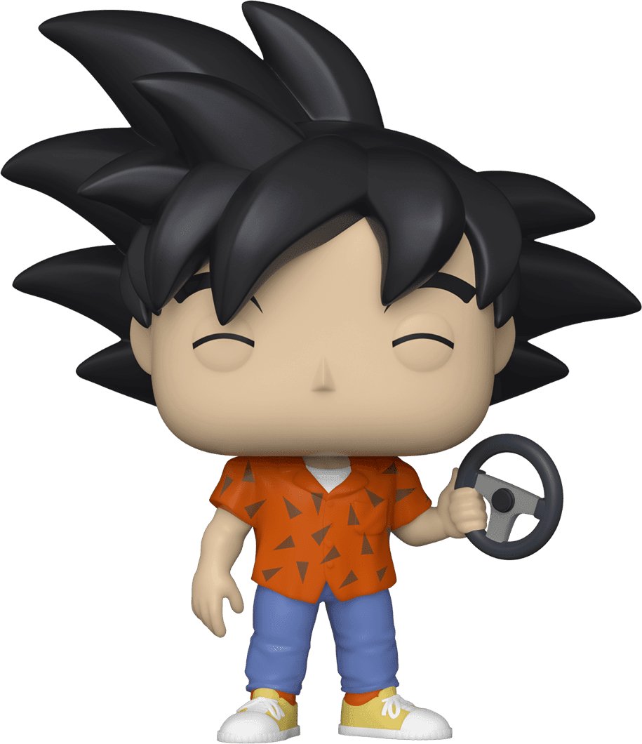 Pop! Animation - Dragon Ball Z - Goku (Driving Exam) - #1162 - LIMITED Edition EXCLUSIVE 2022 San Diego ComicCon Funko 889698652377