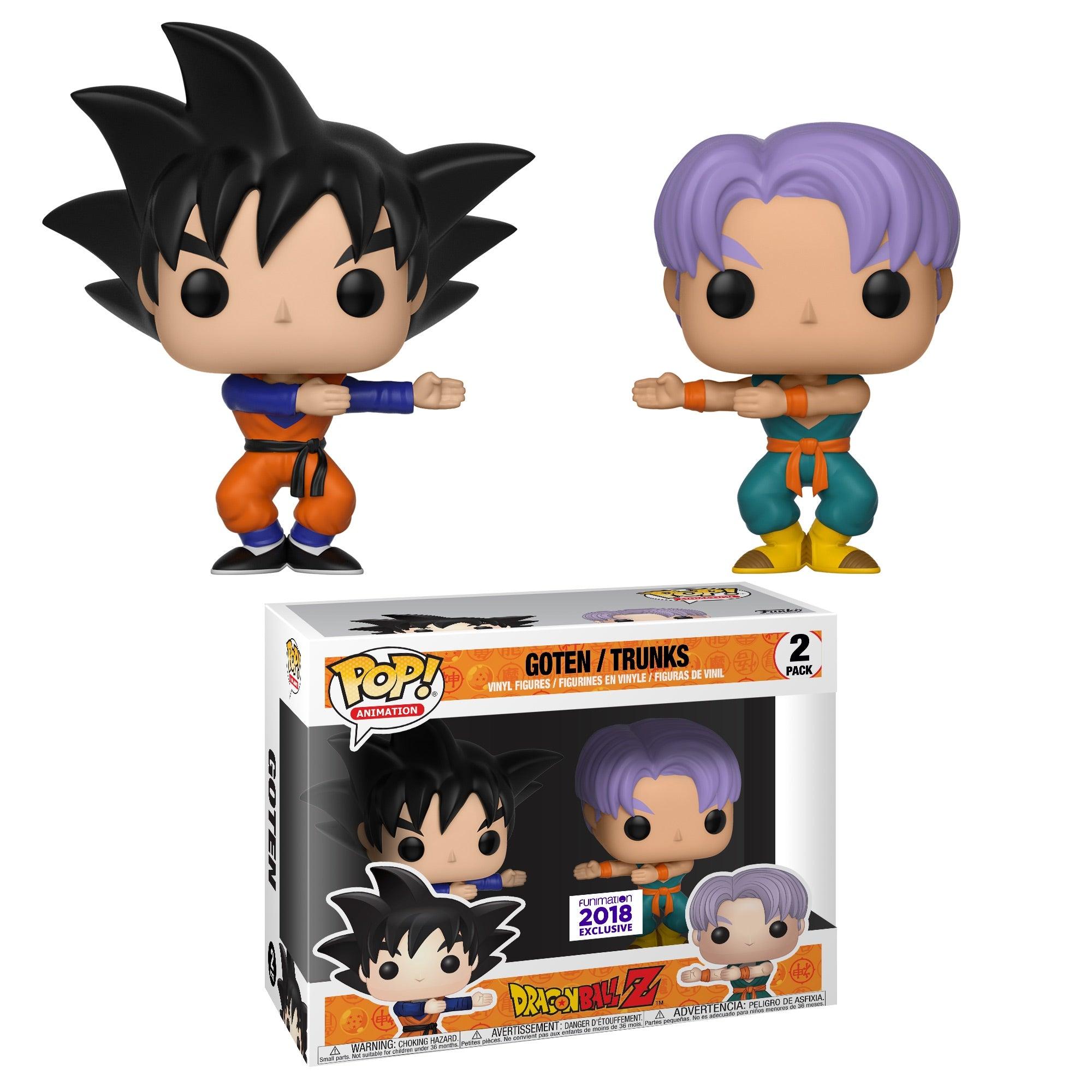 Pop! Animation - Dragon Ball Z - Goten / Trunks (2 Pack) - 2018 Fumination EXCLUSIVE - Hobby Champion Inc