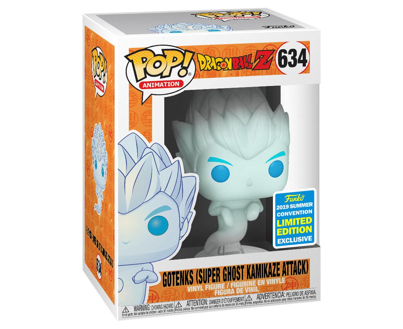 Pop! Animation - Dragon Ball Z - Gotenks (Super Ghost Kamikaze Attack) - #634 - 2019 Summer Convention LIMITED Edition Funko 889698401487