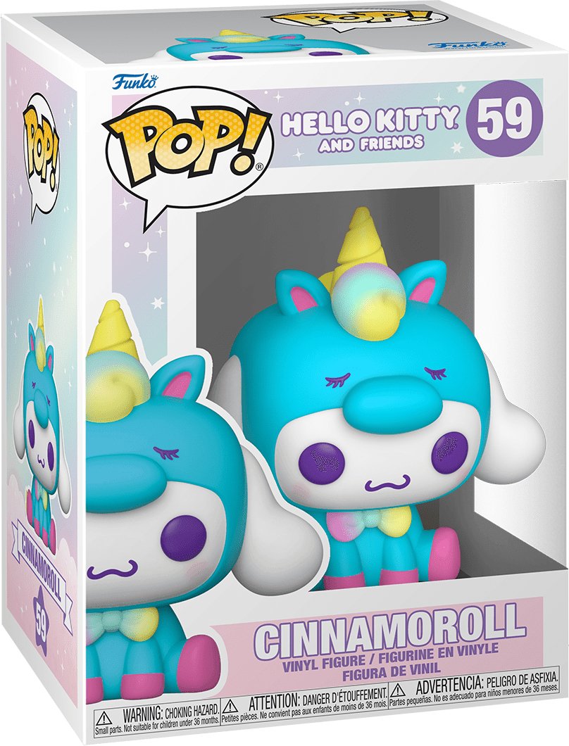 Pop! Animation - Hello Kitty And Friends - Cinnamoroll - #59 Funko 889698657488