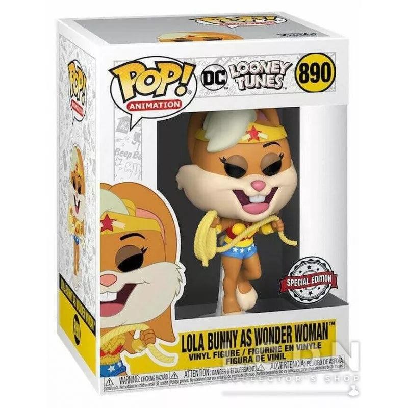 Pop! Animation - Looney Tunes - Bugs Bunny as Wonder Woman - #890 - SPECIAL Edition Funko 889698517355