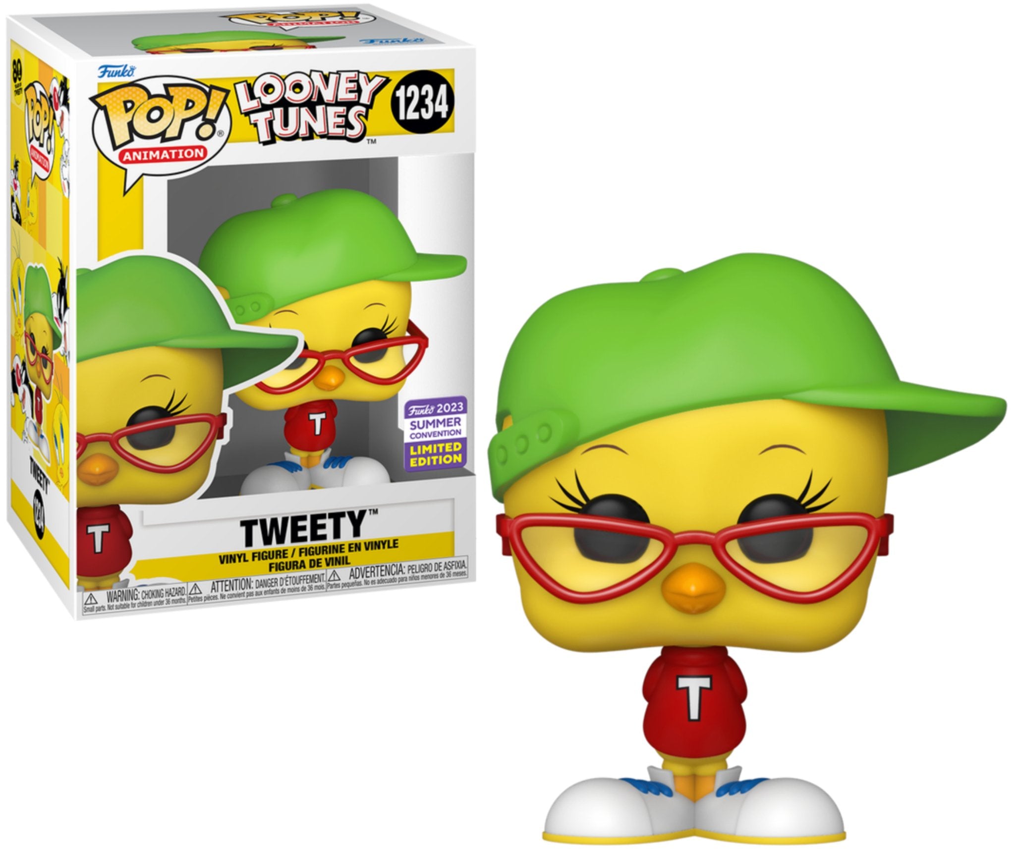 Pop! Animation - Looney Tunes - Tweety - #1234 - 2023 Summer Convention EXCLUSIVE Funko 889698682466