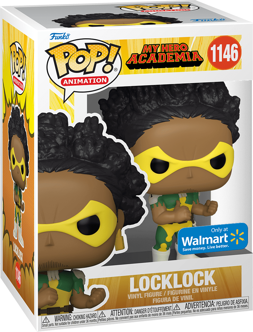 Pop! Animation - My Hero Academia - Locklock - #1146 - Walmart EXCLUSIVE - Hobby Champion Inc