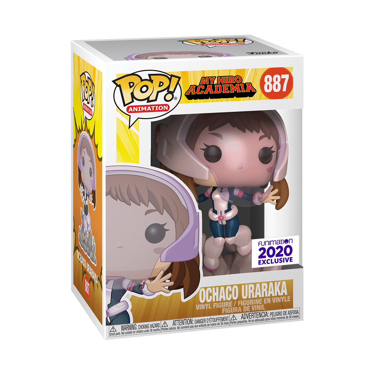 Pop! Animation - My Hero Academia - Ochaco Uraraka - #887 - Funimation 2020 EXCLUSIVE - Hobby Champion Inc