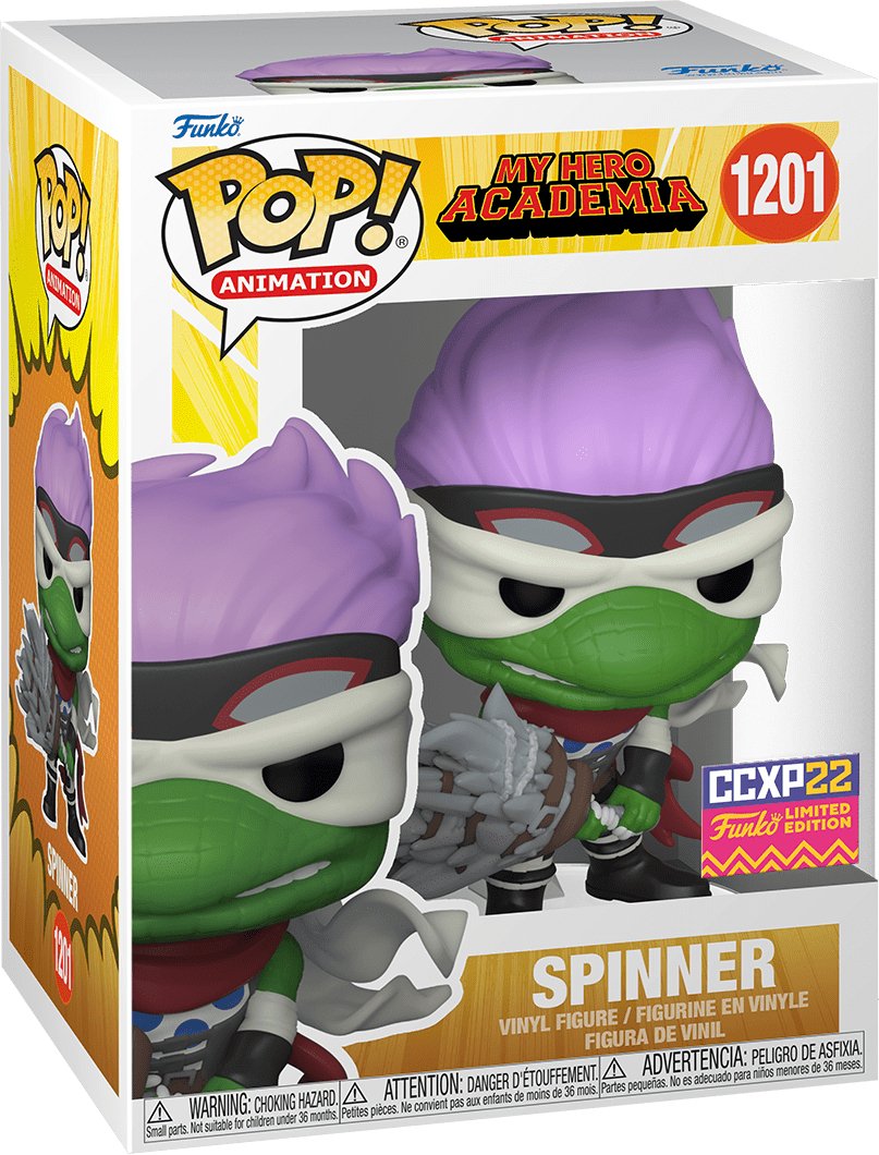 Pop! Animation - My Hero Academia - Spinner - #1201 - CCXP 2022 LIMITED Edition Funko 889698659666