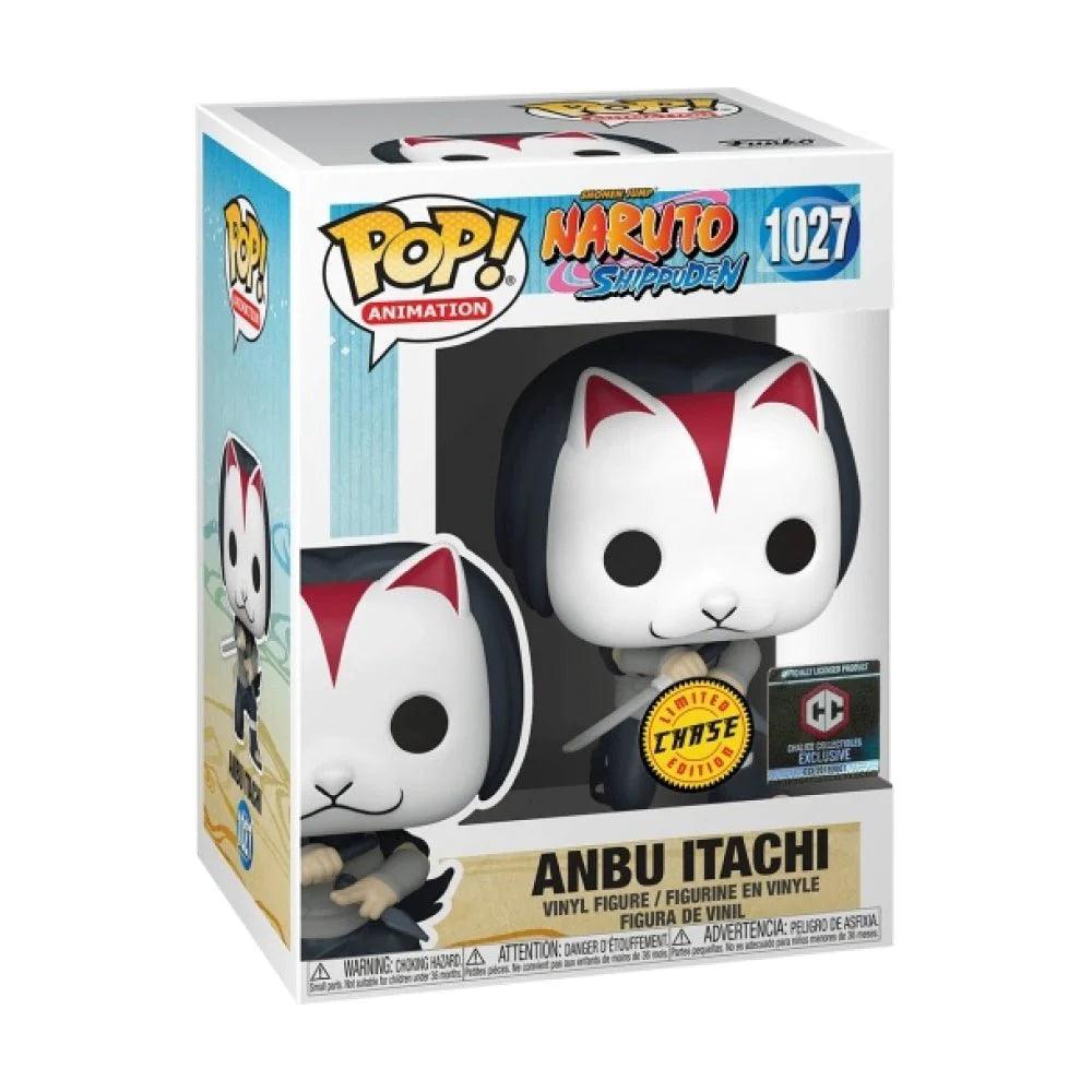 Pop! Animation - Naruto Shippuden - Anbu Itachi - #1027 - LIMITED CHASE Edition & Chalice Collectibles EXCLUSIVE Funko 889698581493