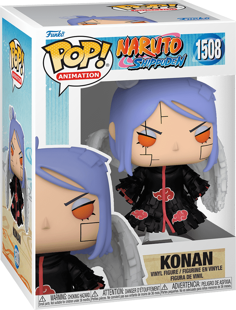 Pop! Animation - Naruto Shippuden - Konan - #1508 Funko 889698755337