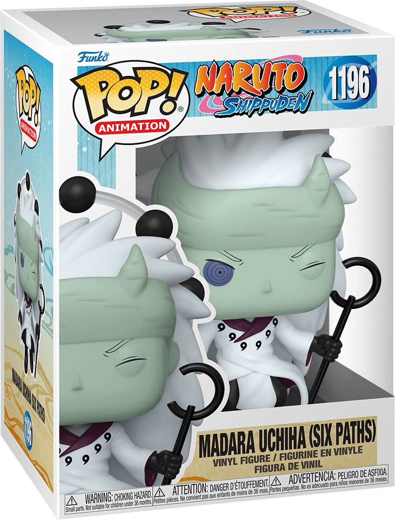 Pop! Animation - Naruto Shippuden - Madara Uchiha (Sage of Six Paths) - #1196 Funko 889698580090