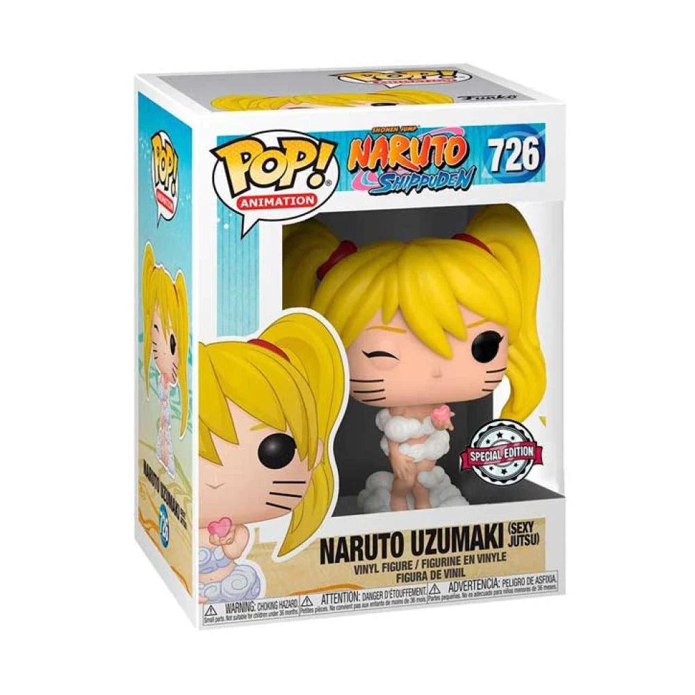 Pop! Animation - Naruto Shippuden - Naruto Uzumaki (Sexy Jutsu) #726 - SPECIAL Edition Funko 889698470797