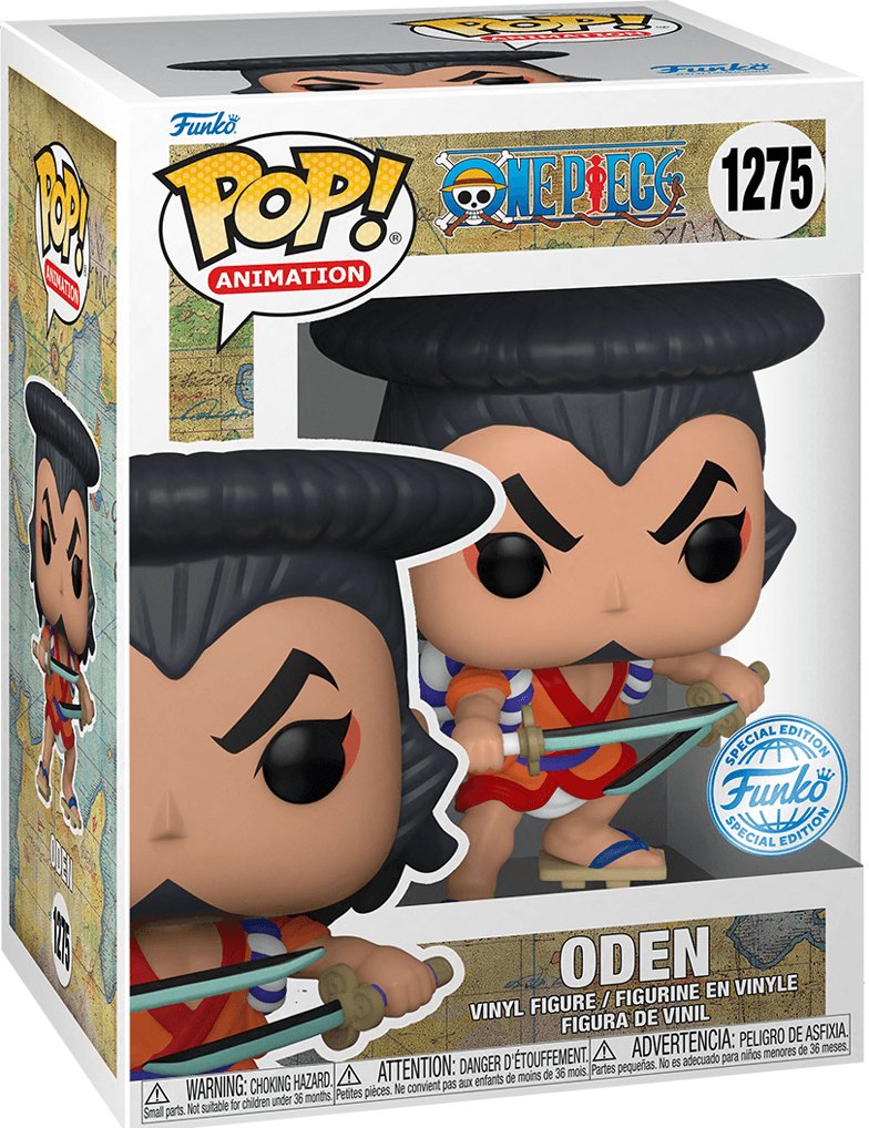 Pop! Animation - One Piece - Oden - #1275 - Funko SPECIAL Edition Funko 889698632157