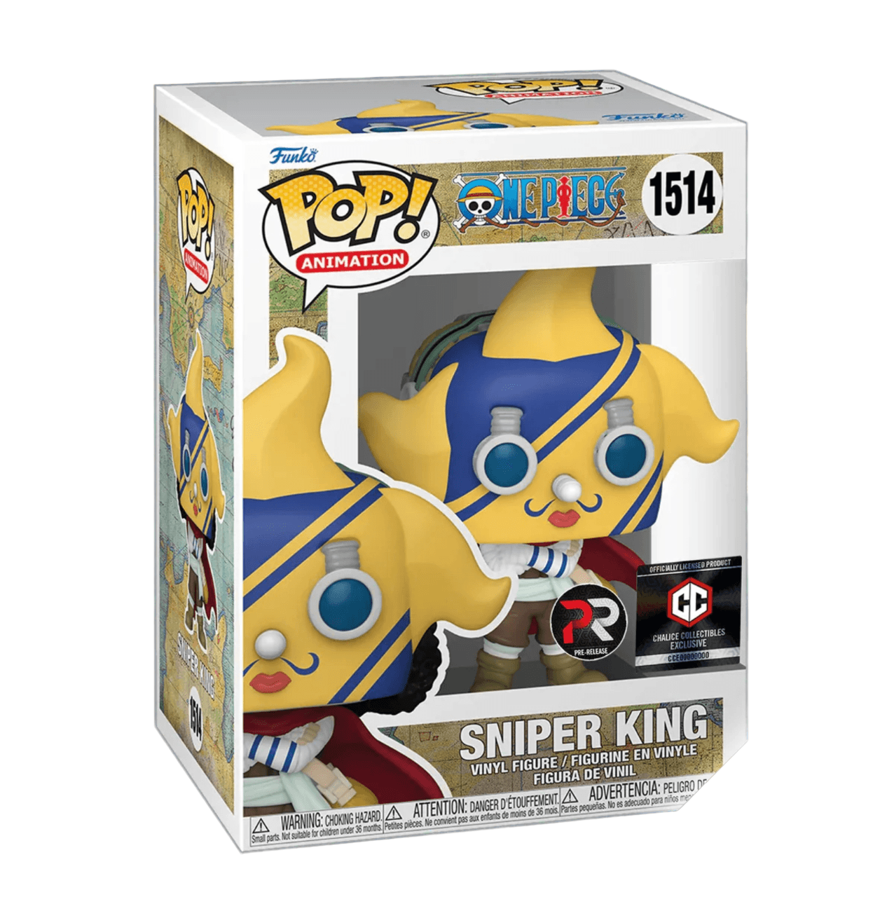 Pop! Animation - One Piece - Super King - #1514 - Prerelease & Chalice Collectibles EXCLUSIVE - Hobby Champion Inc