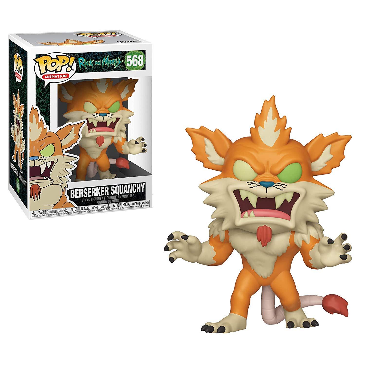 Pop! Animation - Rick and Morty - Berserker Squanchy - #568 Funko 889698402514