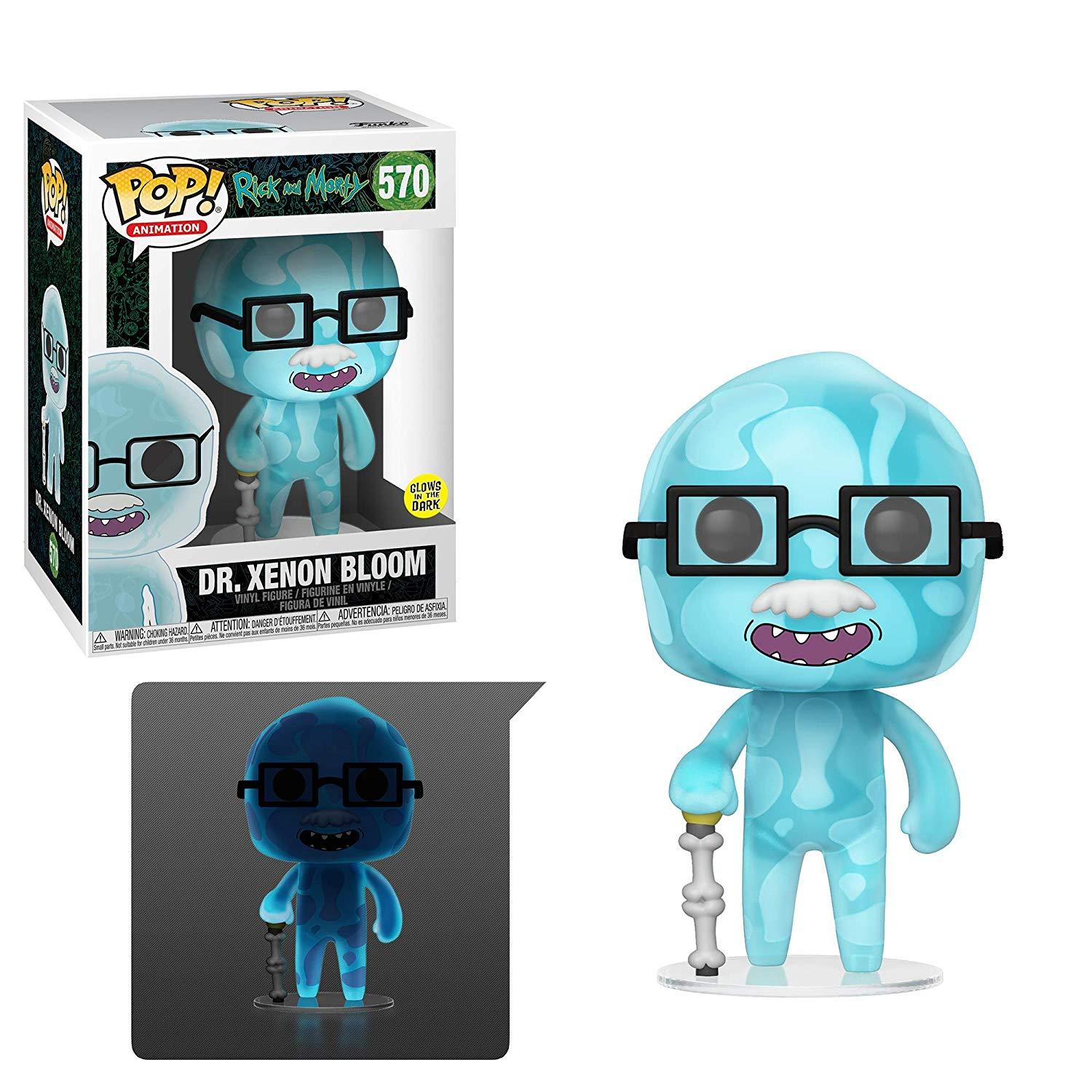 Pop! Animation - Rick and Morty - Dr. Xenon Bloom - #570 - Glows in the Dark Funko 889698402521