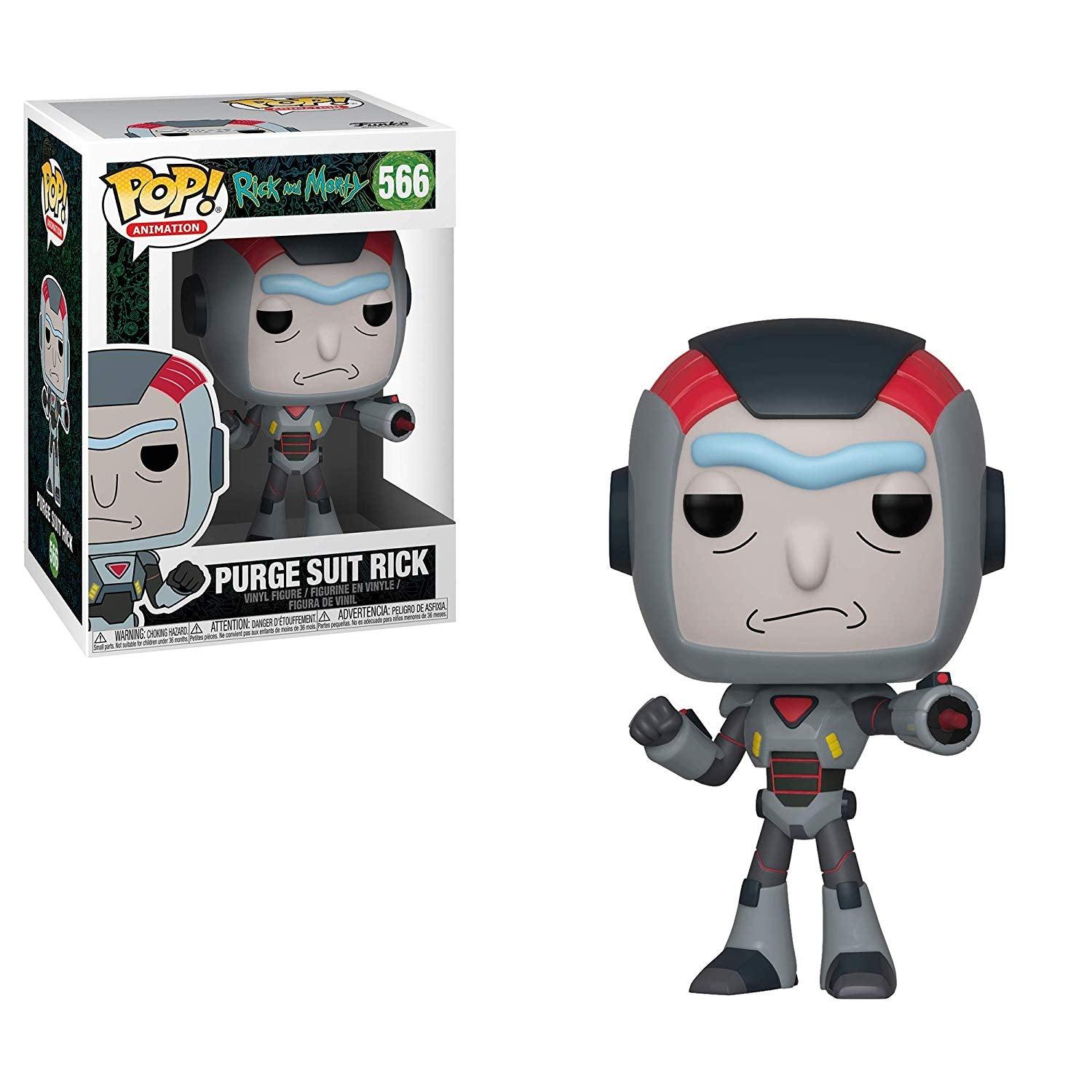 Pop! Animation - Rick and Morty - Purge Suit Rick - #566 Funko 889698402484