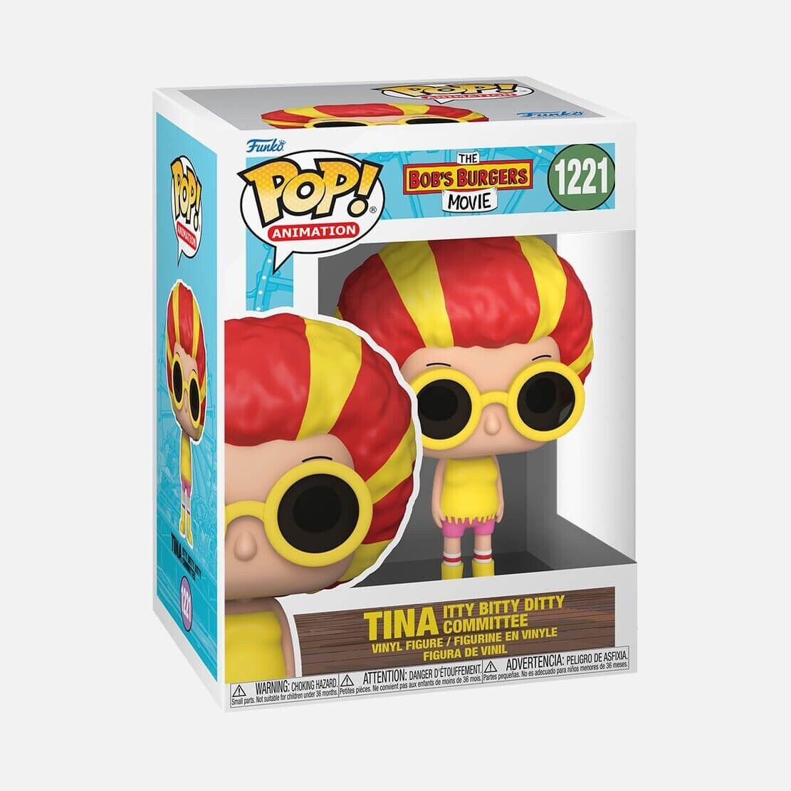 Pop! Animation - The Bob's Burgers Movie - Tina Itty Bitty Ditty Committee - #1221 Funko 889698575966