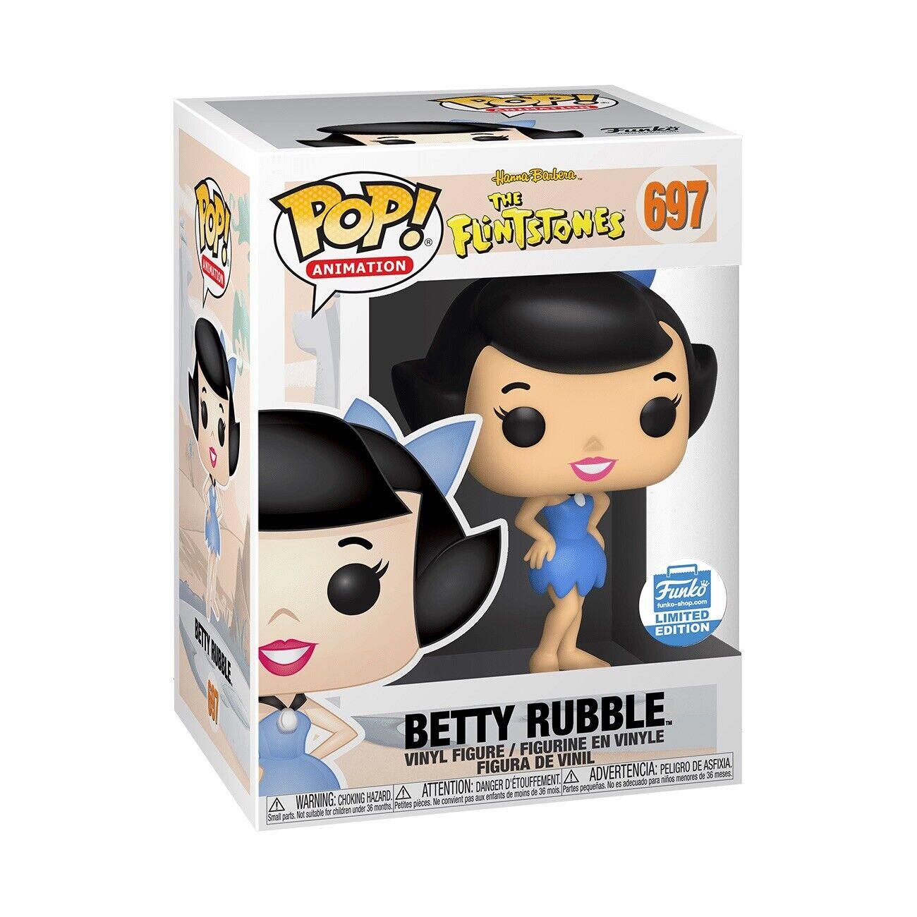 Pop! Animation - The Flintstones - Betty Rubble - #697 - Funko Store EXCLUSIVE Funko 889698436823