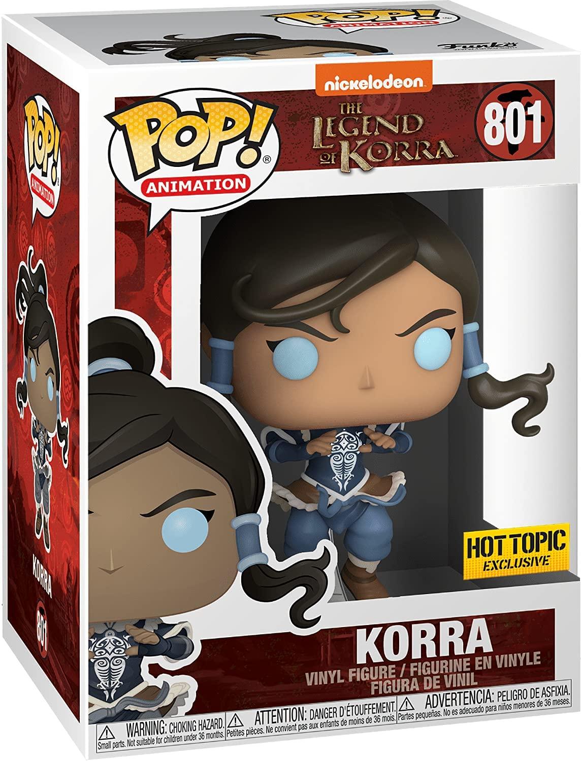 Pop! Animation - The Legend of Korra - Korra - #801 - Hot Topic EXCLUSIVE Funko 889698482738