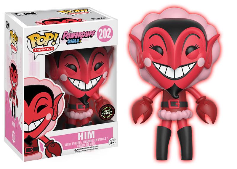 Pop! Animation - The Powerpuff Girls - HIM - #202 - Glows In The Dark & LIMITED CHASE Edition Funko 889698132183