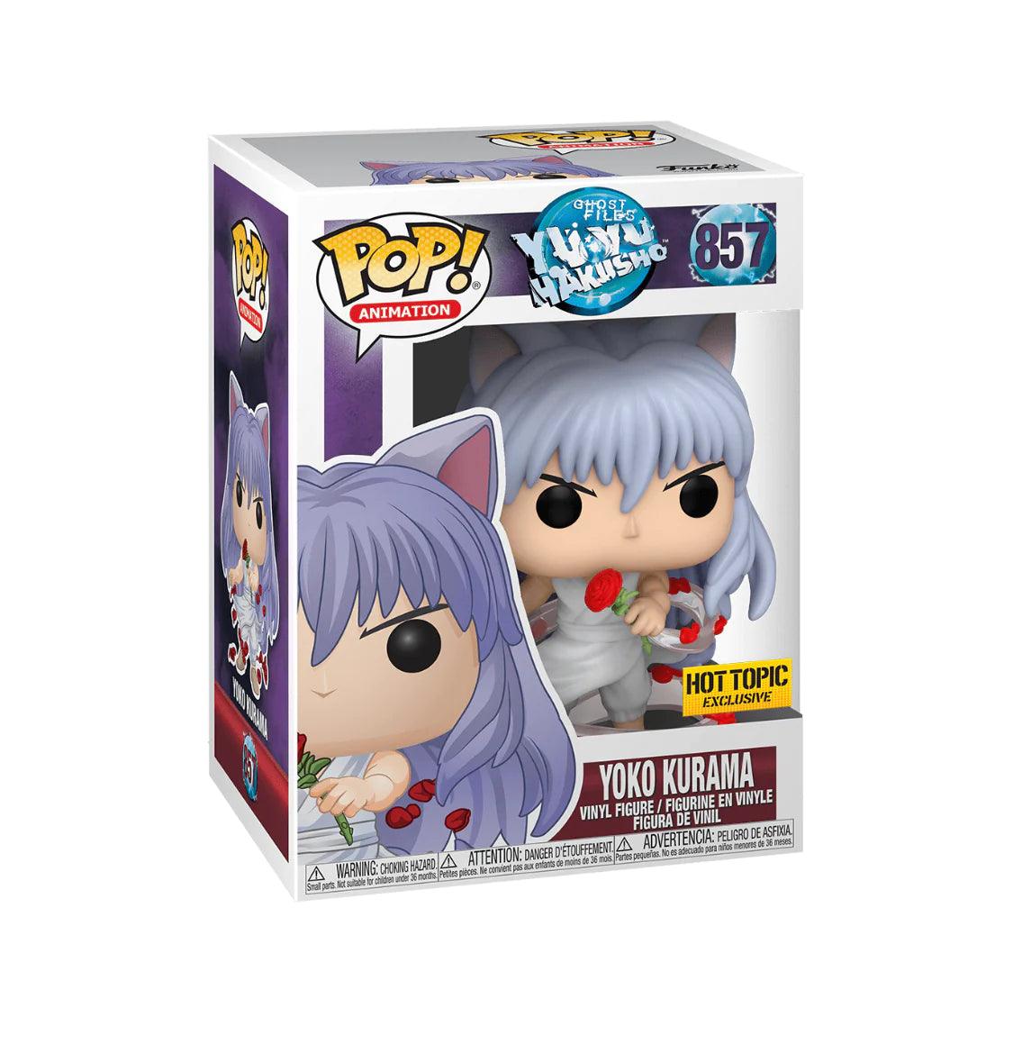 Pop! Animation - YuYu Hakusho - Yoko Kurama - #857 - Hot Topic EXCLUSIVE Funko 889698503358