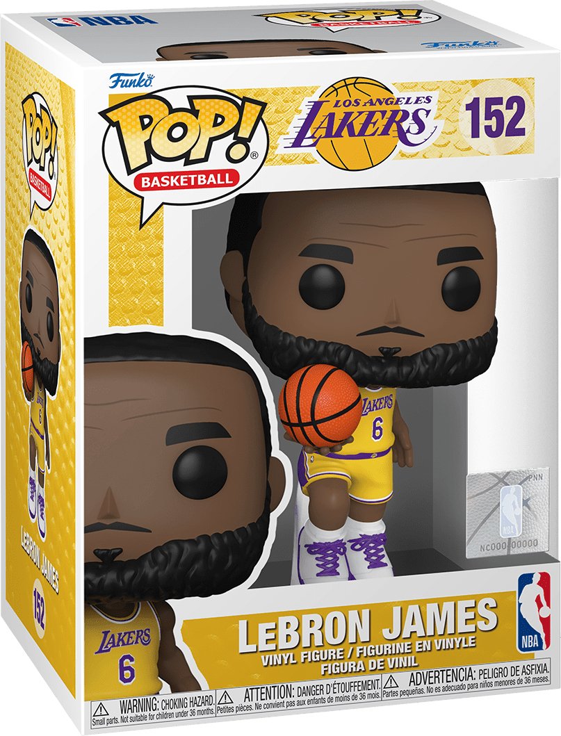 Pop! Basketball - NBA Los Angeles Lakers - LeBron James - #152 Funko 889698657921