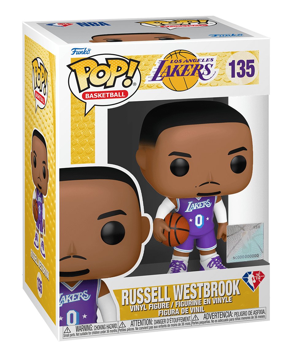 Pop! Basketball - NBA Los Angeles Lakers - Russell Westbrook - #135 Funko 889698592666