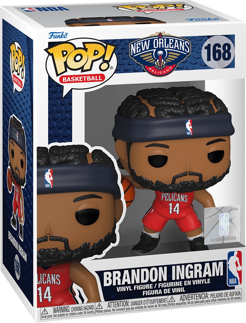 Pop! Basketball - NBA New Orleans Pelicans - Brandon Ingram - #168 Funko 889698722506