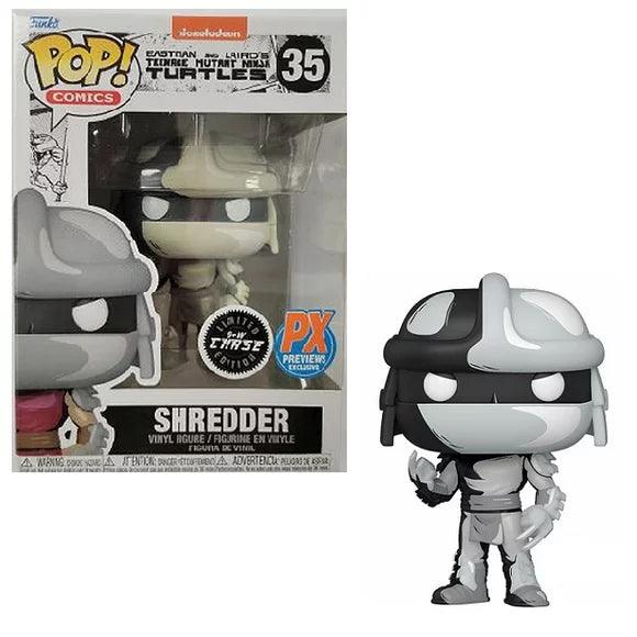 Pop! Comics - Teenage Mutant Ninja Turtles - Shredder - #35 - LIMITED CHASE Edition & PX Previews EXCLUSIVE Funko 889698606516