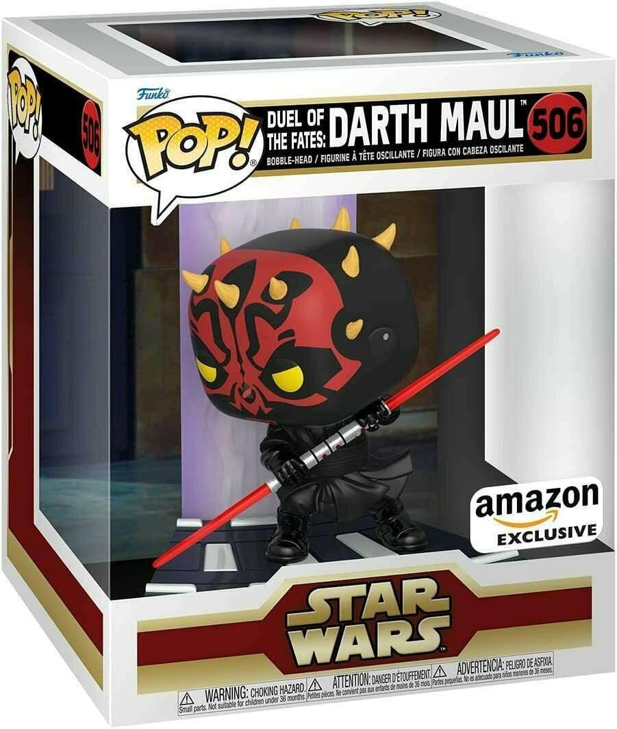 Pop! Deluxe - Star Wars - Duel Of The Fates: Darth Maul - #506 - Amazon EXCLUSIVE Funko 889698631952