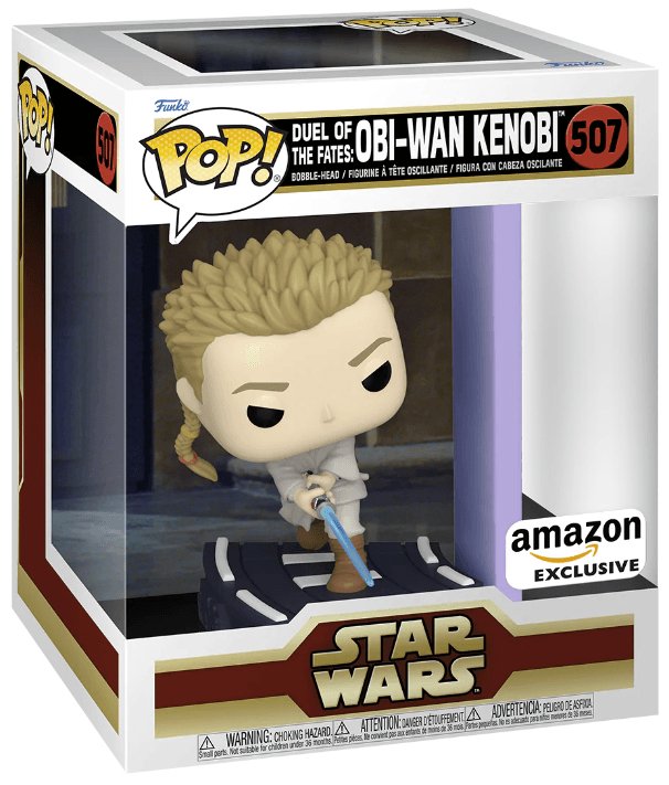 Pop! Deluxe - Star Wars - Duel Of The Fates: Obi - Wan Kenobi - #507 - Amazon EXCLUSIVE Funko 889698626637