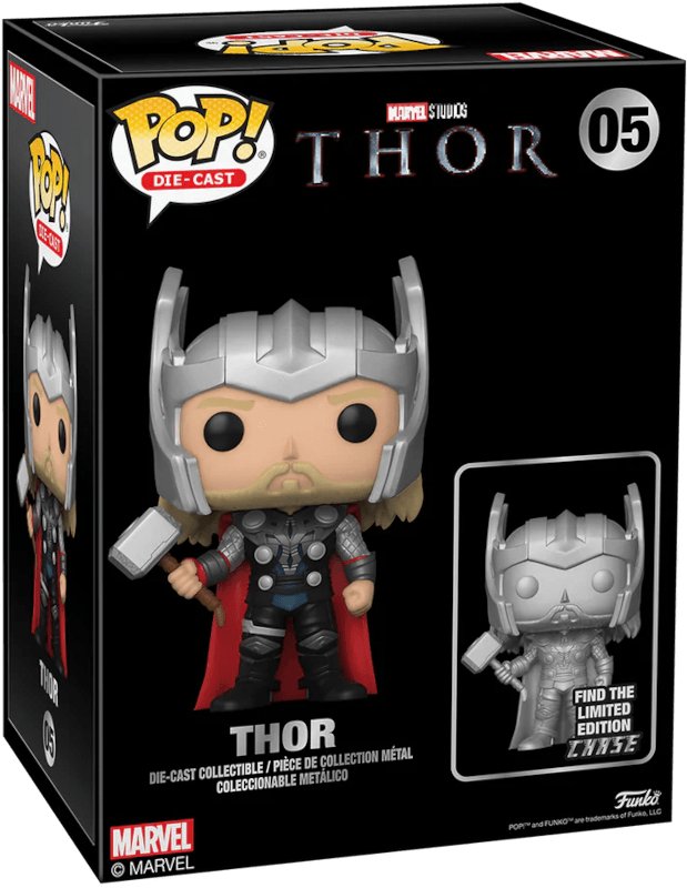 Pop! Die - Cast - Marvel - Thor - #05 - Sealed Box & Funko Shop EXCLUSIVE Funko 889698637329