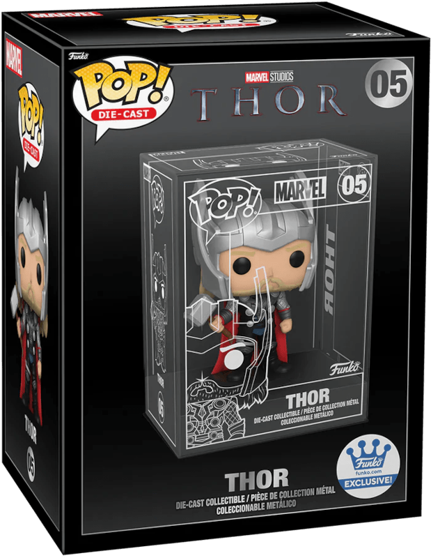 Pop! Die - Cast - Marvel - Thor - #05 - Sealed Box & Funko Shop EXCLUSIVE Funko 889698637329