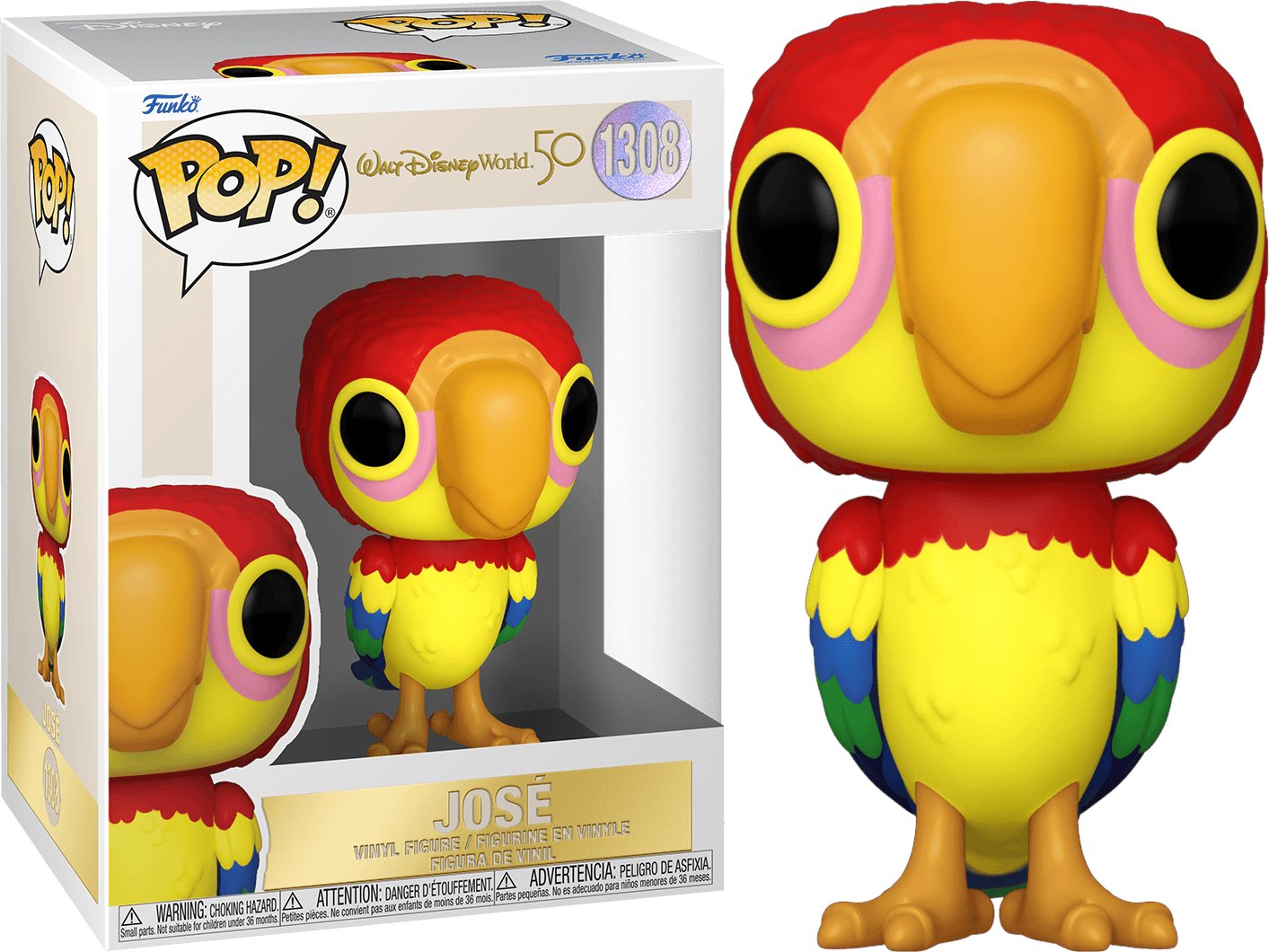 Pop! Disney - 50th Anniversary - José - #1308 Funko 889698657174