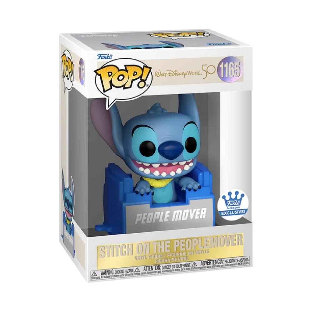 Pop! Disney - 50th Anniversary - Stitch On The Peoplemover - #1165 - Funko EXCLUSIVE Funko 889698606578