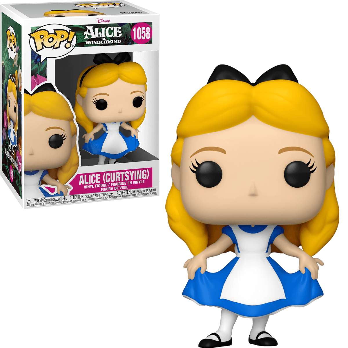 Pop! Disney - Alice In Wonderland - Alice (Curtsying) - #1058 Funko 889698557344