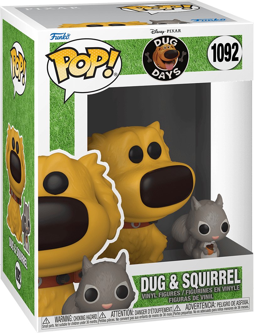 Pop! Disney - Dug Days - Dug & Squirrel - #1092 Funko 889698573849