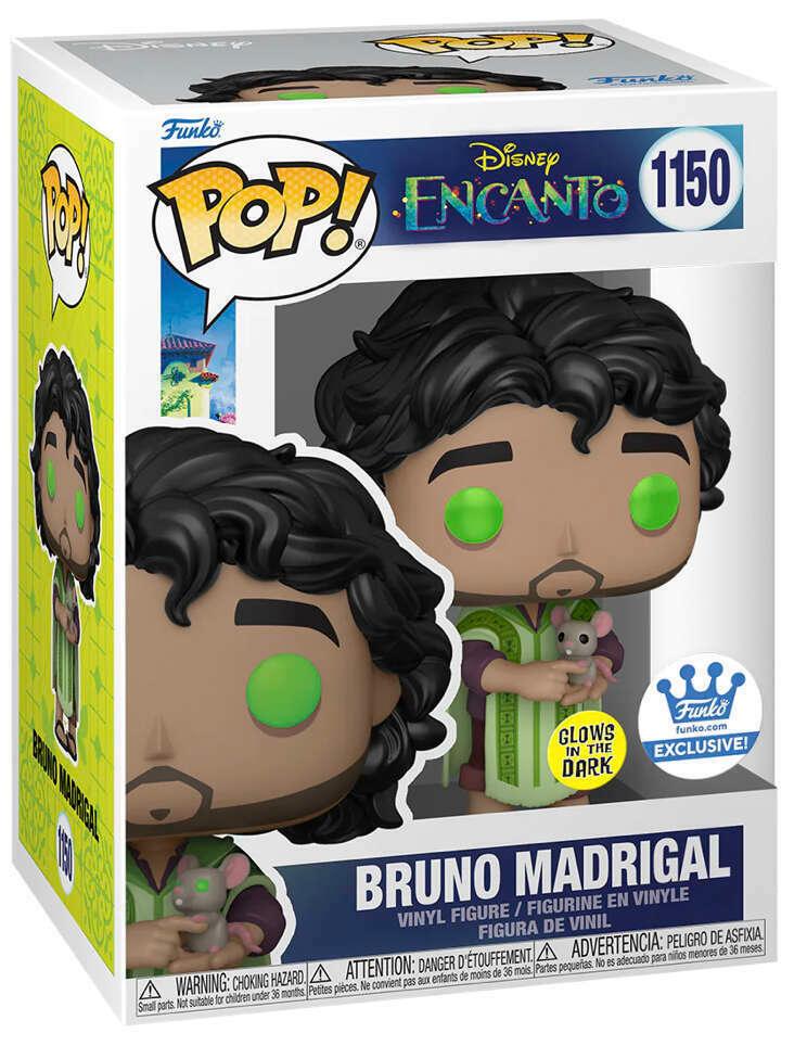 Pop! Disney - Encanto - Bruno Madrigal - #1150 - Glows In The Dark & Funko Shop EXCLUSIVE Funko 889698685061