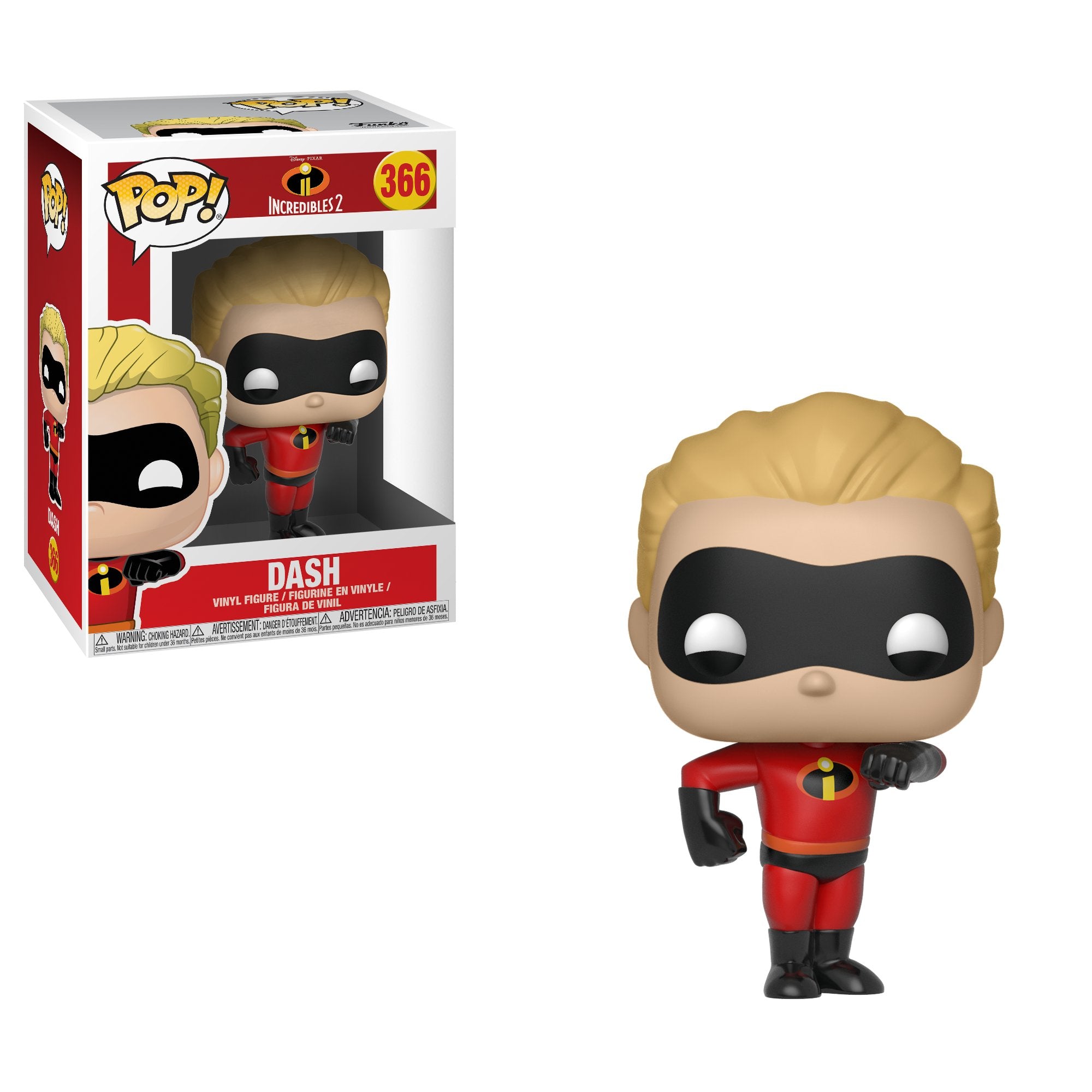 Pop! Disney - Incredibles 2 - Dash - #366 Funko 889698292023