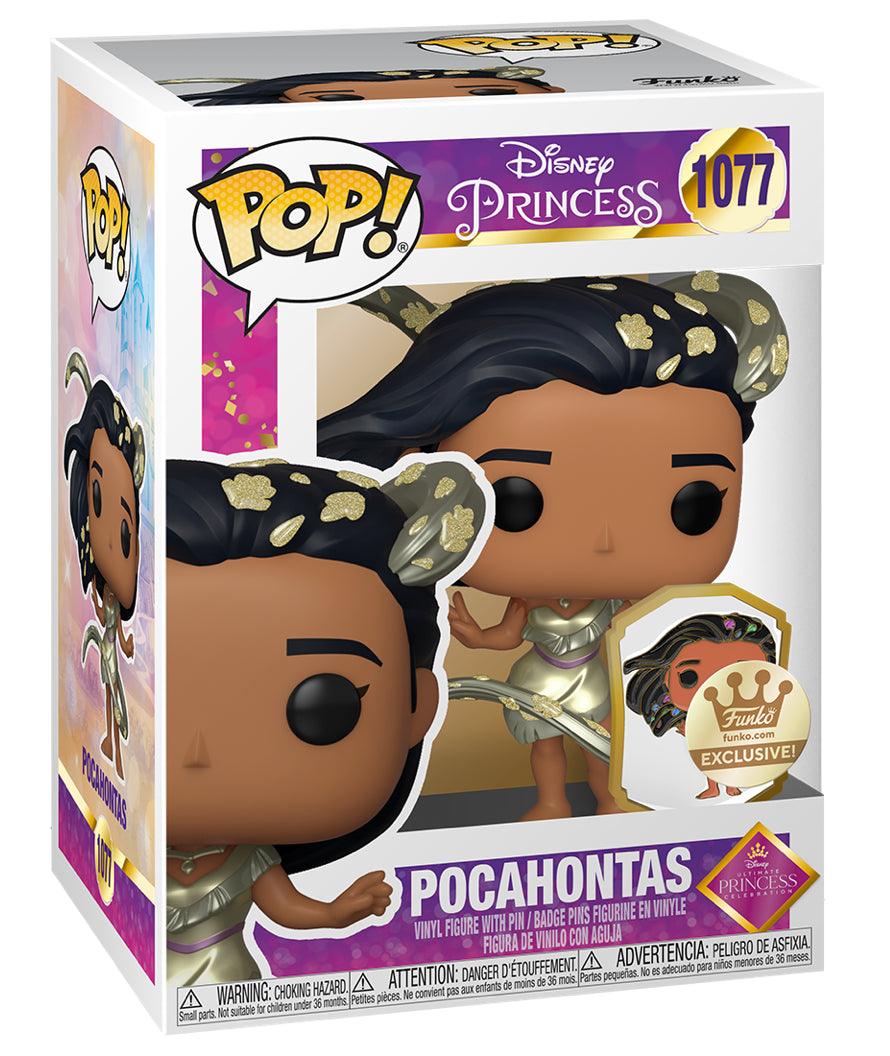 Pop! Disney - Princess Pocahontas - #1077 - Pin & Funko EXCLUSIVE - Hobby Champion Inc