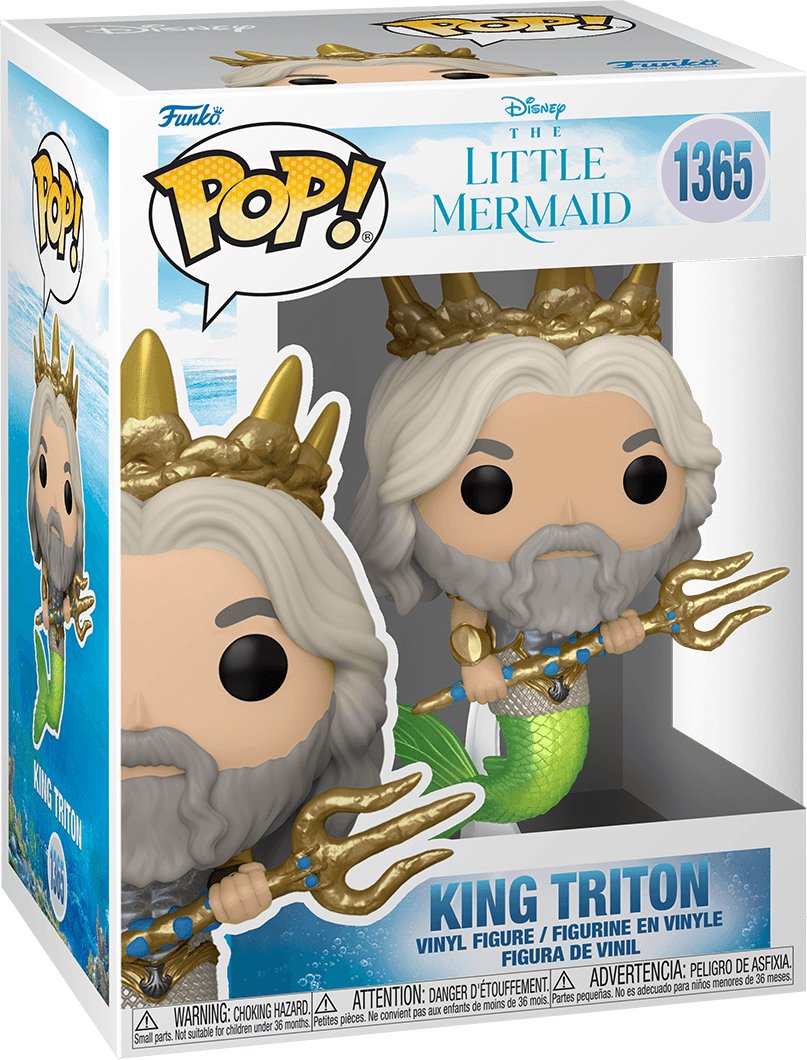 Pop! Disney - The Little Mermaid - King Triton - #1365 Funko 889698707350