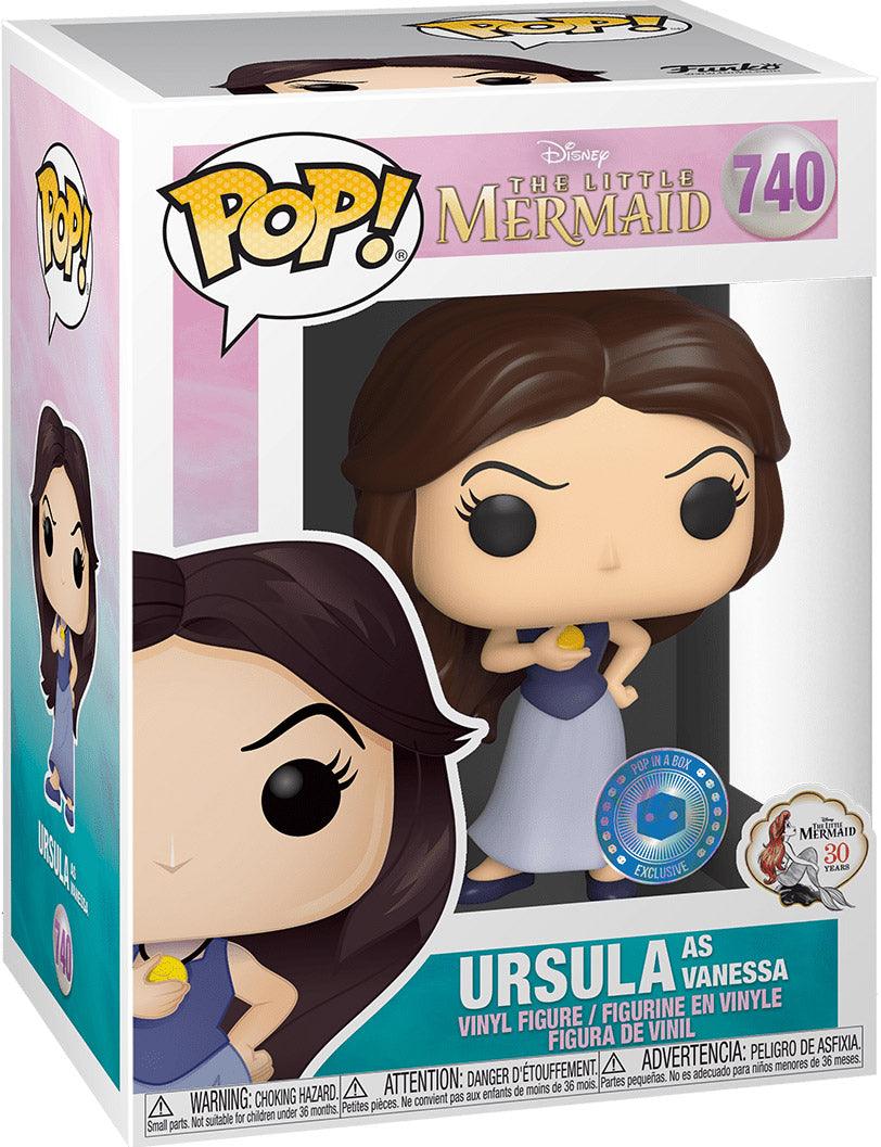 Pop! Disney - The Little Mermaid - Ursula As Vanessa - #740 - Pop In A Box EXCLUSIVE Funko 889698460880