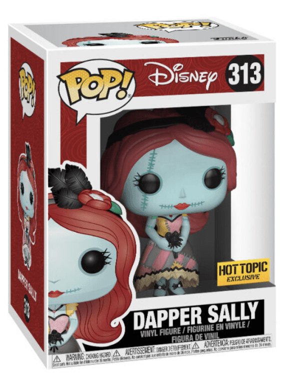 Pop! Disney - The Nightmare Before Christmas - Dapper Sally - #313 - Hot Topic EXCLUSIVE Funko 889698144827