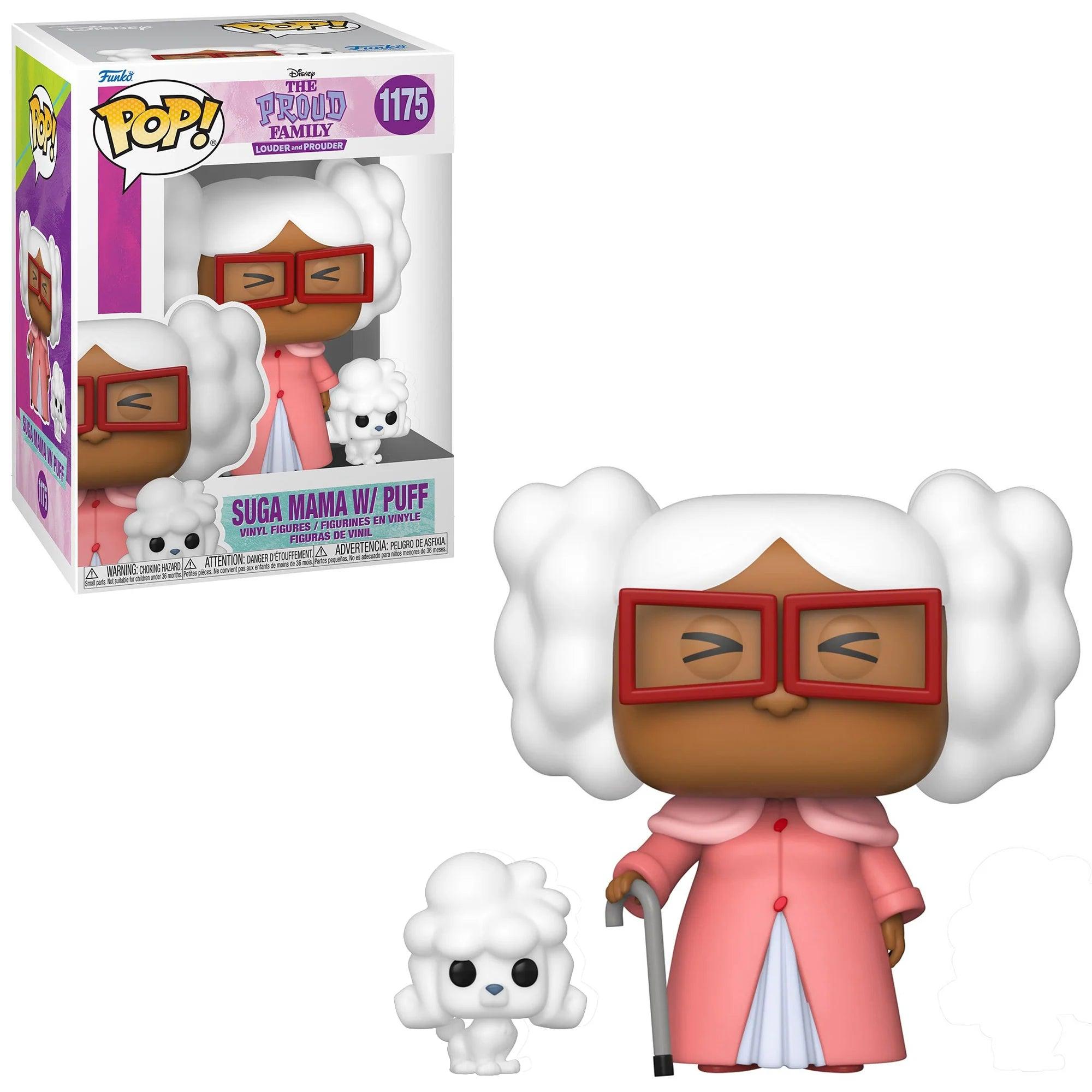 Pop! Disney - The Proud Family: Louder And Prouder - Suga Mama With Puff - #1175 - Hobby Champion Inc