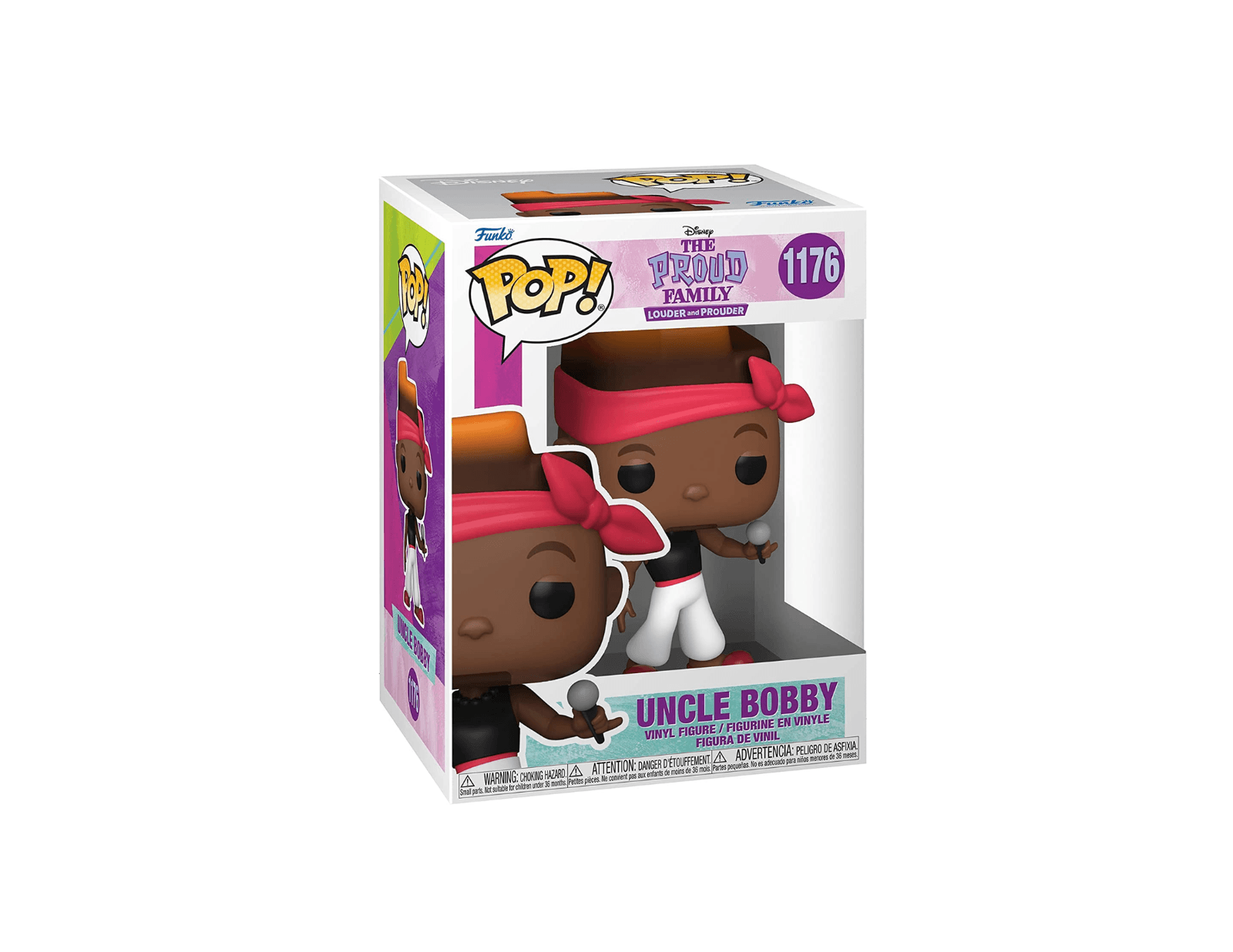 Pop! Disney - The Proud Family: Louder And Prouder - Uncle Bobby - #1176 - Hobby Champion Inc