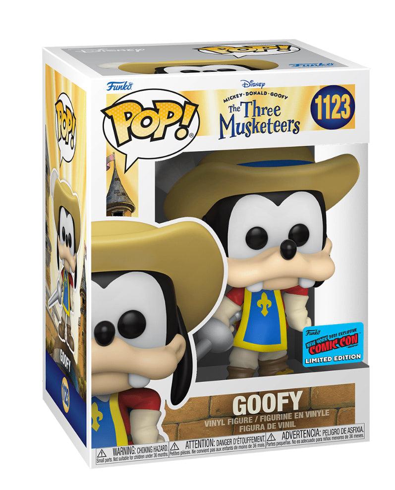 Pop! Disney - The Three Musketeers - Goofy - #1123 - EXCLUSIVE 2021 New York Comic Con LIMITED Edition - Hobby Champion Inc