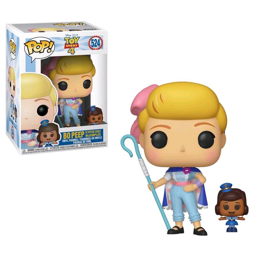 Pop! Disney - Toy Story - Bo Peep With Officer Giggle McDimples - #524 Funko 889698373913