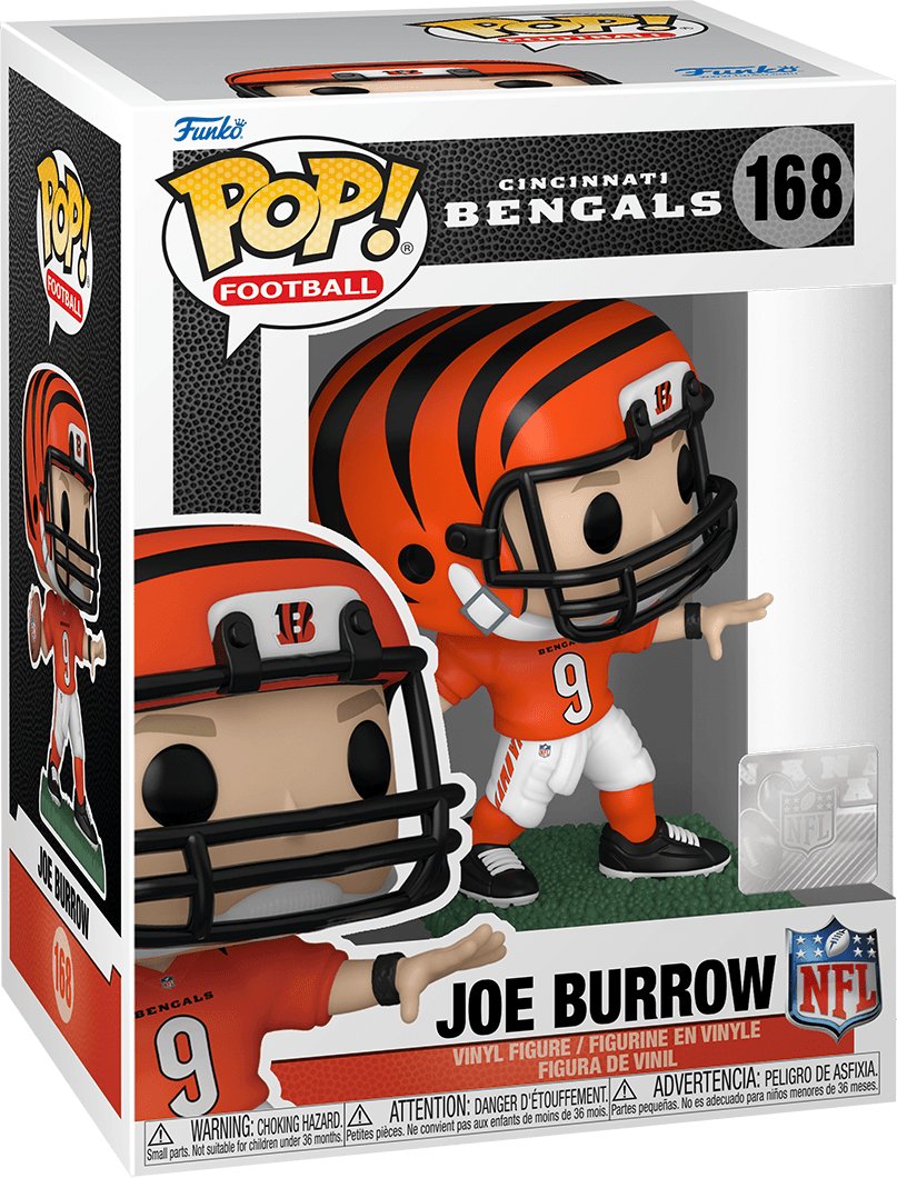 Pop! Football - NFL Cincinnati Bengals - Joe Burrow - #168 Funko 889698656832