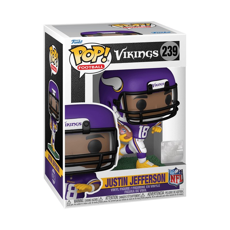 Pop! Football - NFL Minnesota Vikings - Justin Jefferson - #239 Funko 889698722728