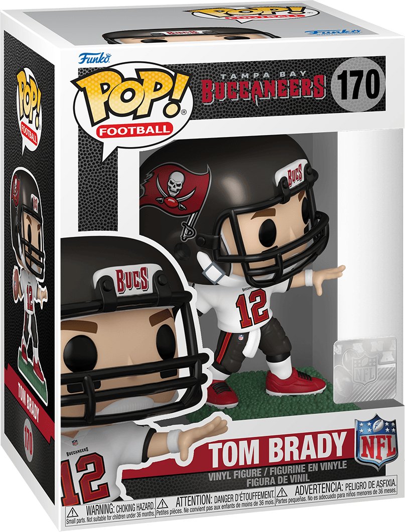 Pop! Football - NFL Tampa Bay Buccaneers - Tom Brady (White Jersey) - #170 Funko 889698656856